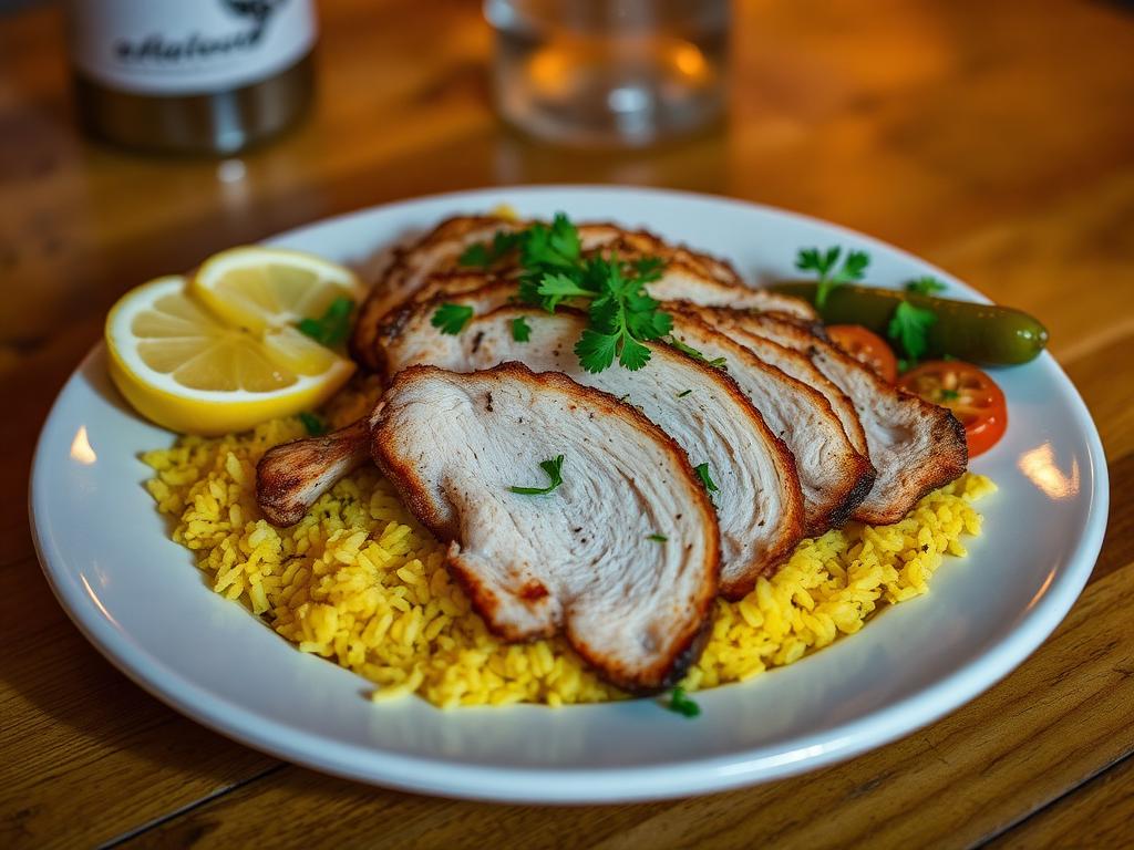 Шаурма чиния Saffron
